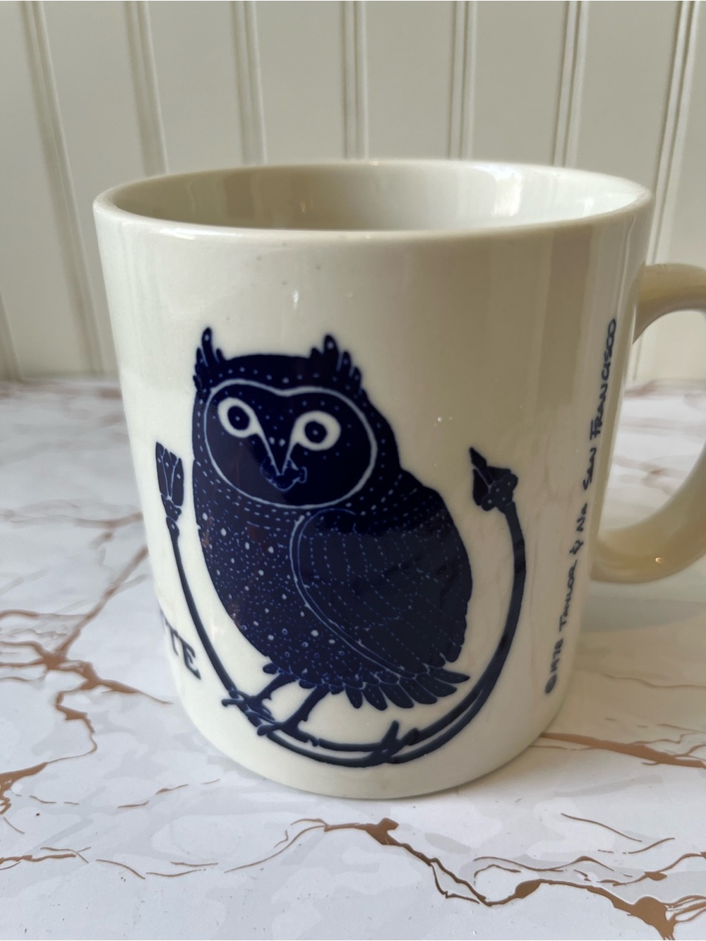 Vintage 1978 Taylor & Ng “La Chouette” Owl Mug | French Animal Series | EUC